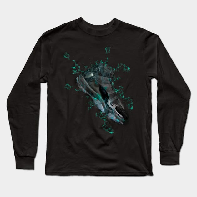 Air Jordan XI 3Black Long Sleeve T-Shirt by Design_Lawrence